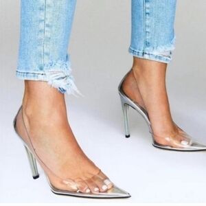 Good American "Glass" Heels